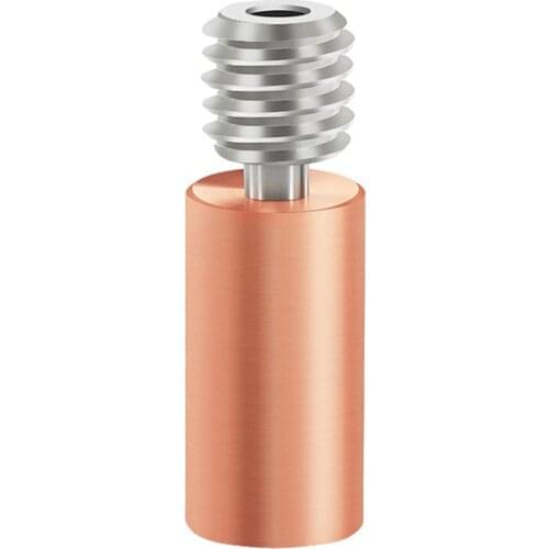 All-Metal Copper E3D V6-Crazy Heat Break Throat Stainless Steel 3D Printer Part Nozzle Throat For 1.75 E3D V6 Hotend Heat Block