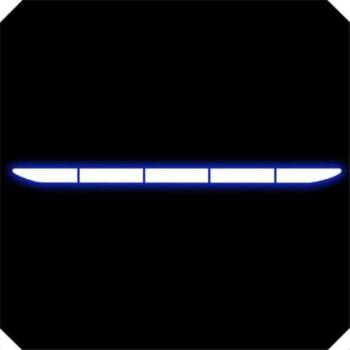 Car Reflective Sticker Warning Strip Tape Traceless for Renault Kwid Espace Kangoo Alaskan Trezor Fluence Alpine