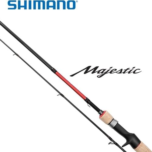 SHIMANO Majestic SECTIONS ML/M/MH POWER 2.08M Carbon Regular Fast Action CORK GRIP Ultralight Lure Spinning Baitcast Fishing Rod