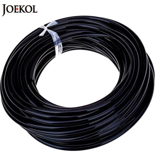 Black Color 10-30M 3/5mm 4/7mm 8/11mm New PVC Garden Water Hose Irrigation Watering Tubing 1/8'' 1/4'' 3/8'' Hose