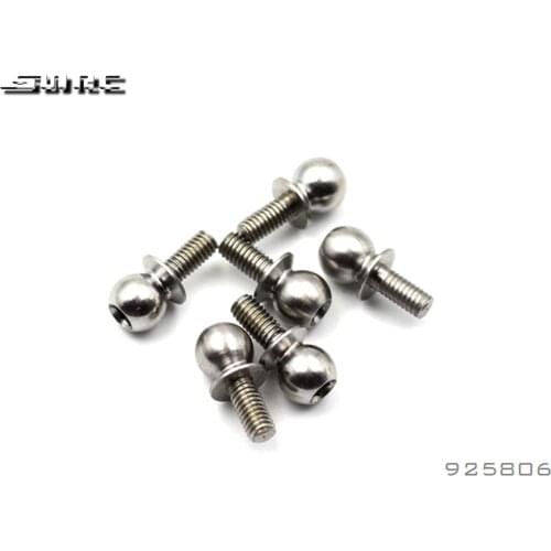 SN-RC 925806 1:10 RCAccessories BALL END 5.8mm WITH THREAD 6mm H2.5(6)