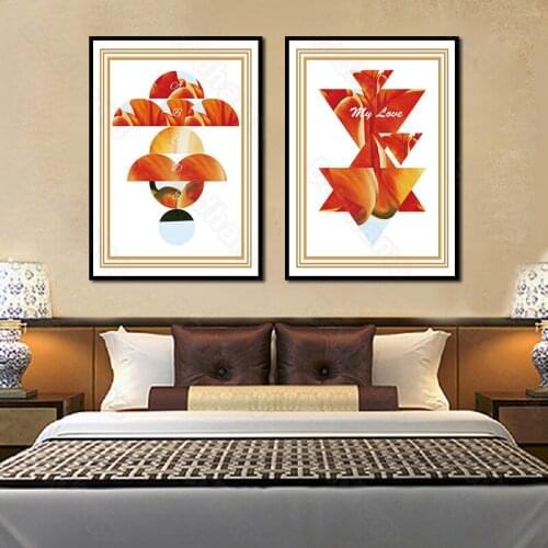 Modern Home Decoration Abstract Living Room Sofa Background Wall Painting Bedroom Frameless Painting European Style Painting