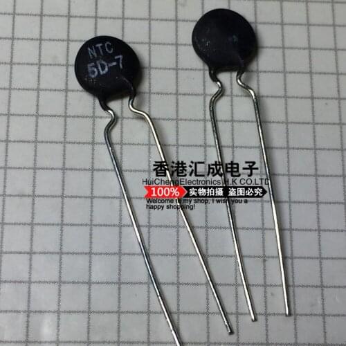 NTC Thermistor MF72 Series NTC 5D-7 5D7 5R 5OHM Negative Temperature Coefficient Thermistor DIP2 New Original
