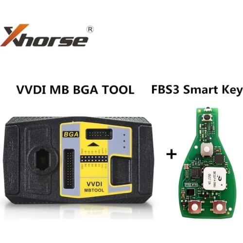 Xhorse VVDI MB Tool V5.0.6 for Benz Key Programmer Plus VVDI Universal for Mercedes Benz FBS3 Smart Key 433/315 Mhz