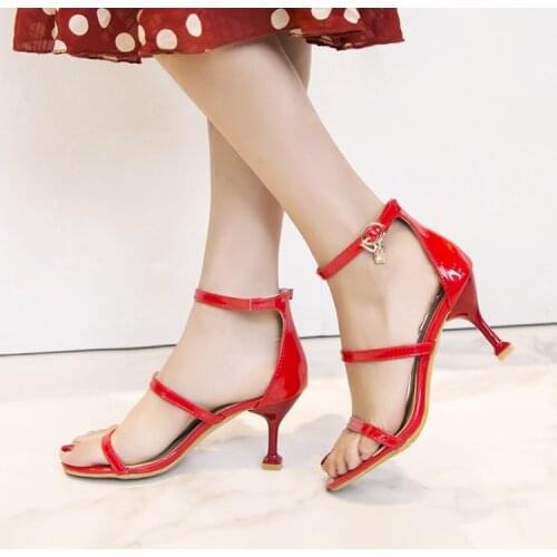 Big Size 9 10 11 12 13 14 15 16 17 Word belt high heels sandals women shoes woman summer ladies