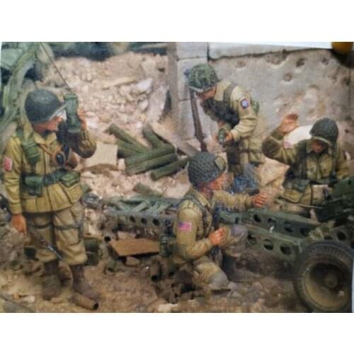 1/35 Resin Figure Model Kit Unassambled Unpainted 00913(NO The cannon)