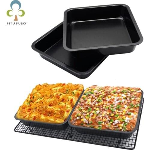 1pc Square Carbon Steel Toast Bread Mold Cake Mold Loaf Pastry Baking Bakeware DIY Cake Non Stick Pan Baking Supplies ZXH