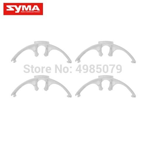 4PCS Syma Spare Part Body Shell Decoration Part SYMA X8C X8W X8G X8HC X8HW X8HG-07 Omament Part RC Drone Accessory White Color