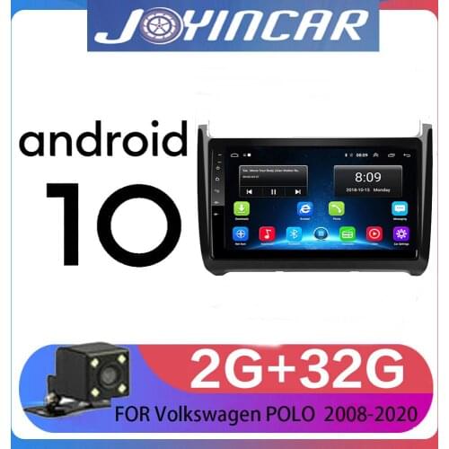 9" 2din 2+32G Android 10 Car Radio Multimedia Video Player GPS Navigation For Volkswagen VW Polo 2008-2015 Head Unit noDVD
