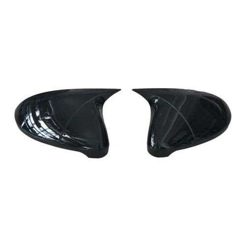 Roxform Batman Mirror Cover Piano Black Car Exterior Accessories Tuning For VW Golf 7- 7.5 2013 2014 2015 2016 2017 2018 2019 2020