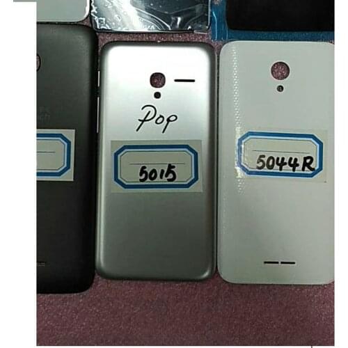 For Alcatel IdealXCITE 5044R / Pixi 3 5015A 5015D 5015E 4013 7024 Battery Back Cover Housing Protective Durable Back Cover
