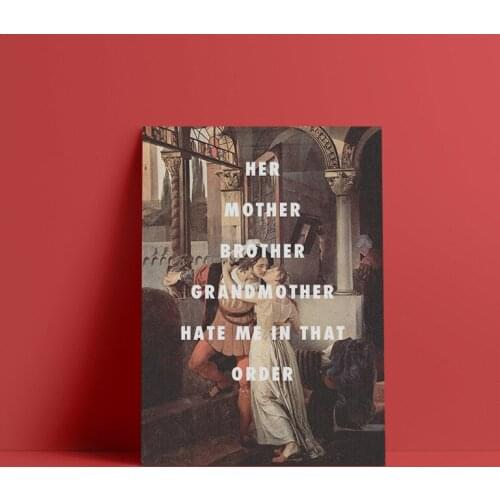 Canvas Prints Retro Style Hd Paintings Wall Art Renaissance Poster Modular Classical Pictures For Living Room Frame Home Decor