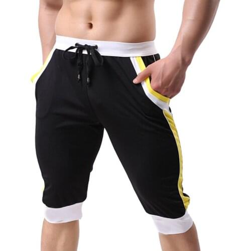 Mens Sport Tight Shorts Male Gym Training Short Fitness Soft Comfortable Skinny Running Sweatpants Mens Jogging Shorts Trousers