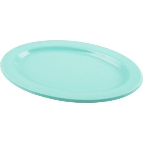 EWs Acrylic Turquoise Color Small Kayak Plate