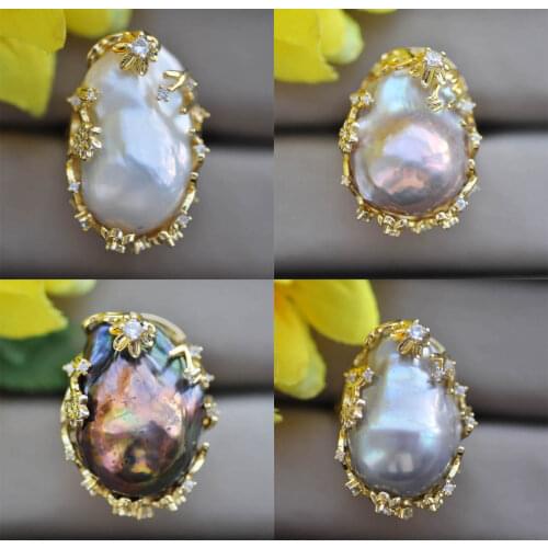 MCT·STAR Rings With Cubic Zirkonia For Women