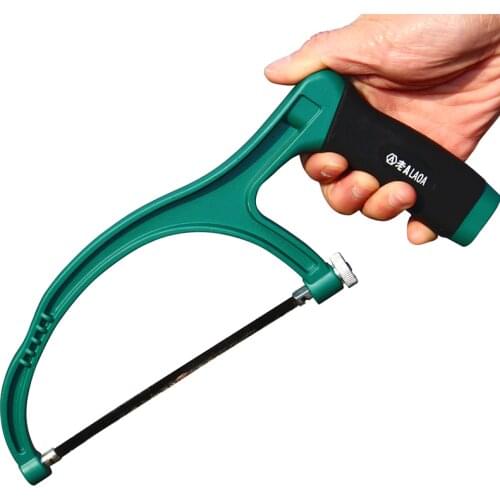 LAOA Wonder Saw Aluminium Alloy Saw Frame Hacksaw blade 6 inches Multifunction Saw blade Woodworking Tools