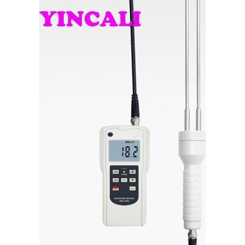Multifunctional Grain Moisture Meter AM-128G Measures Corn Wheat Rice Soy Moisture Content Can Measure Grains up to 36 Species
