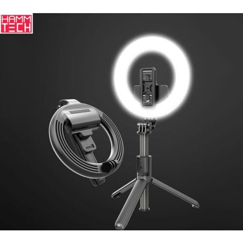 Mobile Phone Live Beauty Fill Light Tripod Integrated Self Timer 5 Inch Anchor Video Light