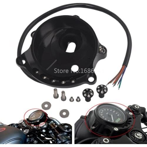 Motorcycle Cafe Racer Speedometer Mounting Bracket Fits For Harley Sportster 883 1200 XL883 XL 1200 96 - 2016 instrument Holder
