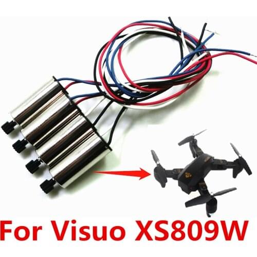 Visuo XS809W Coreless CW CCW Motors for XS809HW XS809S RC Foldable Drone RC Quadcopter Spare Parts Motor Electric Motors