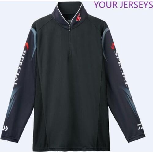 2020 daiwa clothing New Men Brand Fishing Clothing UV Protection Moisture Wicking Breathable Long Sleeve Fishing Shirt Camisas P