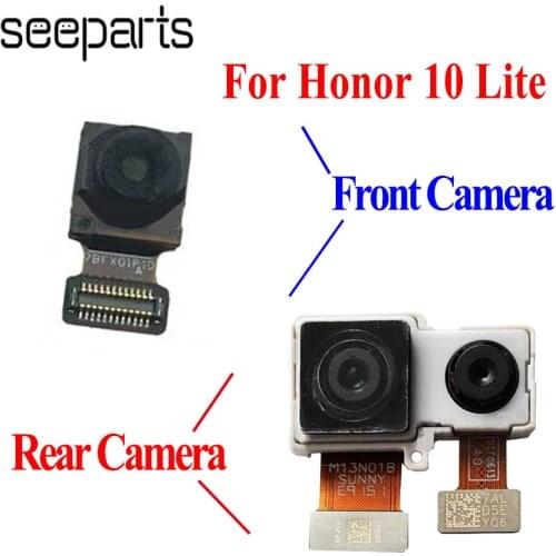 Original For Huawei Honor 10 Lite Front Camera Flex Cable Honor 10 Lite Rear Camera Replacement Parts 10Lite Back Camera
