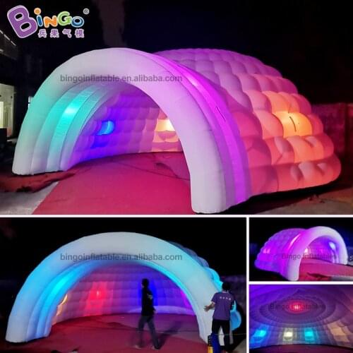 Free Shipping 8M/26ft Giant Inflatable Dome Tent With Led Lighting / Outdoor Inflatable Party Igloo Tent - Toy Tent