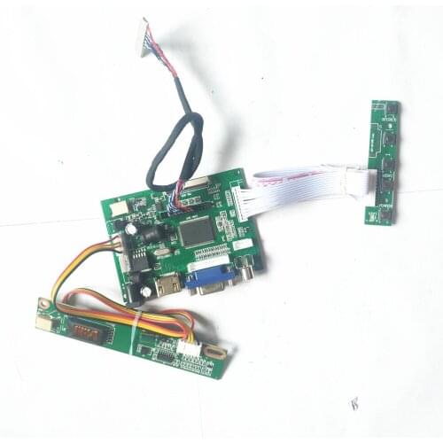 Fit LC121S1-A1MT LP121SA-A2 2AV+HDMI-Compatible+VGA 20-Pin LVDS 12.1 800*600 Keyboard+1CCFL inverter LCD controller