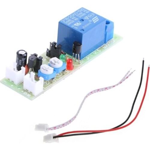 12V DC Infinite Cycle Delay Timing Timer Relay ON OFF Switch Loop Module Trigger E56B