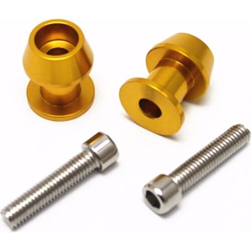 Pari Universal 8mm CNC Swingarm Spools Sliders For Honda CBR1000RR CBR1100XX ST1300 Suzuki Bandit 1200 GSX-R1000 750 Hayabusa