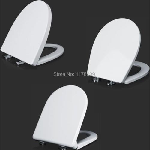 Universal Thicken urea-formaldehyde resins UF/PP Materials Board Slow-Close toilet seats,U V O TYPE toilet seats lid,J18017