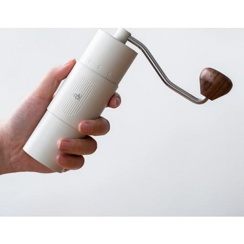 High Quality Manual Coffee Grinder Stainless Steel Burr Grinder Mini Coffee Mill with Adjust The Thickness of Grind Coffee Beans