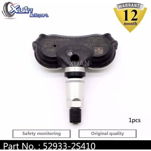 XUAN 1 PCS Tire Pressure Monitor Sensor TPMS For Genesis G90 HI Hyundai Equus HI VI iX35 LM Kia Sportage SL 52933-2S410 434Mhz