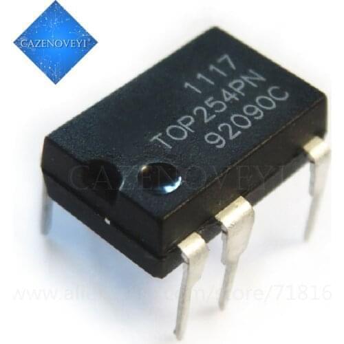 1pcs/lot TOP254PN TOP254P TOP254 DIP-7 In Stock