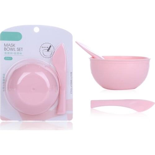 2Pcs/set Beauty Tools Mask Bowl Mixing Stick Suit DIY Mask Stick Bowls Skin Care Tools, Makeup Facial Cleansing Mixed Stir Bowl