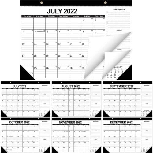 2021 2022 Desktop Calendar Dual Daily Schedule Table Planner Yearly Agenda Desk Decoration Memo Study Organizer Office