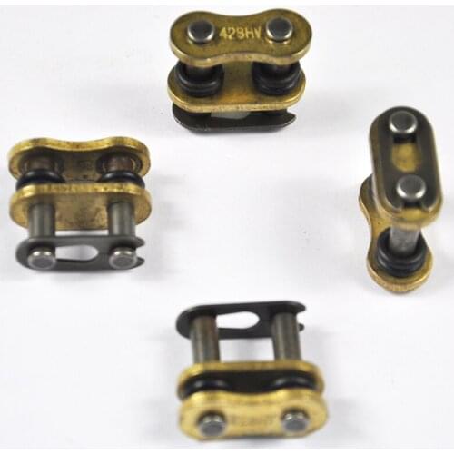 4pc 428 Model Motorcycle Chain Connecting Master Link O-Ring Seal Chain Buckle