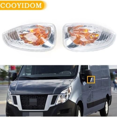 Car Side Wing Mirror Lights Turn Signal Lamp For Renault For Master For Vauxhall For Opel Movano For Nissan NV400 2010-2018