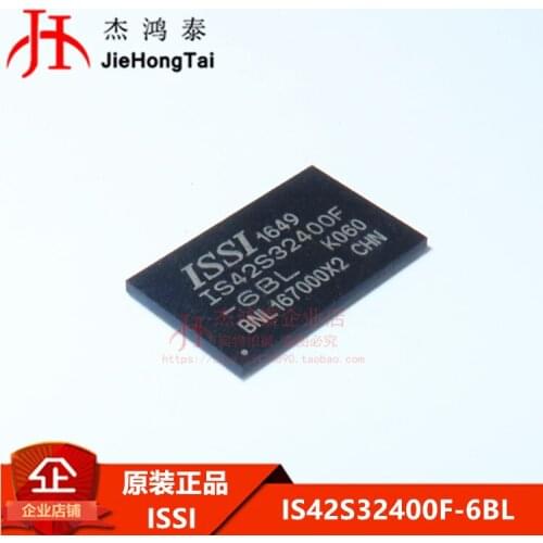 Free shipping IS42S32400F-6BL IS42S32400F-6BLI 128M 4Mx32 166Mhz SDR 10PCS