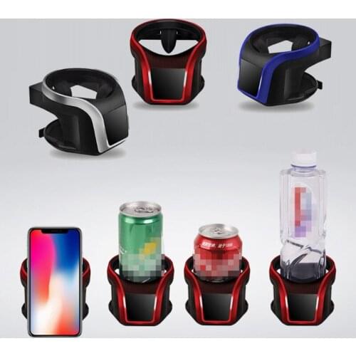 Car Air Vent Mount Drink Bottle Cup Holder Multi-functional Magnetic Phone Rack Place Drinks and Mobile Phones At The Same Time