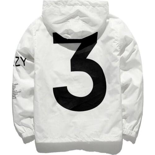 Dropshipping New 2021 Hot Selling Kanye West Y3 Season 3 Windbreaker Men Women Hip Hop Jacket Fashion Outwear