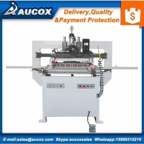Two row spindles wood boring machine