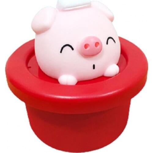 Shower Toy Cute Cartoon Pig ABS Baby Water Sprayer for Bathing Toddler Early Education Cognition Toys Gift
