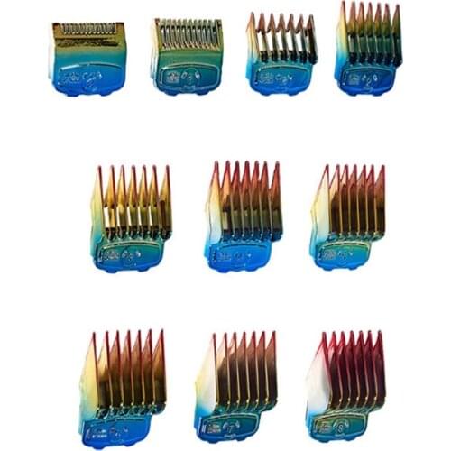 10PCS Guide Combs for Most Hair Clippers, Universal Hair Clipper Limit Comb Guide Attachment, Hair Clipper Guide Comb