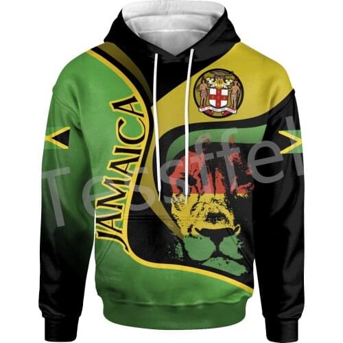 Tessffel County Flag Africa Jamaica King Emblem Lion NewFashion Tracksuit 3DPrint Men/Women Streetwear Harajuku Funny Hoodies 21