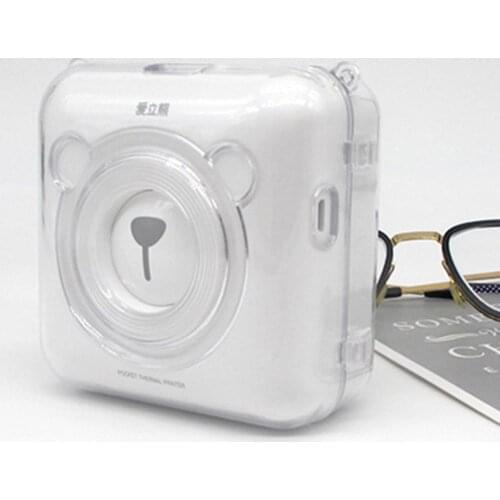 Transparent PC Protective Cover Bag Travel Pocket Carrying Case for Peripage Paper Photo Printer New