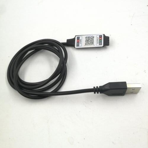 Wifi USB Mini RGB Bluetooth Controller DC 5V 12V 24V Mini Music Bluetooth Controller Light Strip Controller For RGB LED Strip