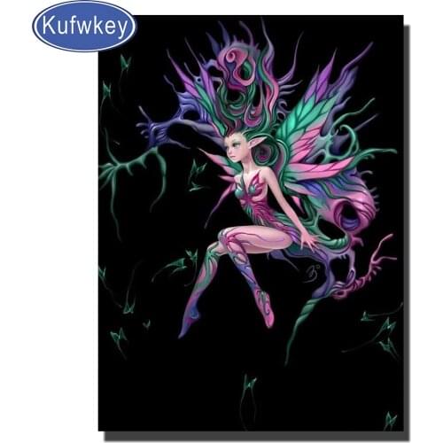 Diy diamond painting Cartoon Fairy Picture Of rhinestone mosaic cross stitch 5d embroidery kits full square round drill Home Art