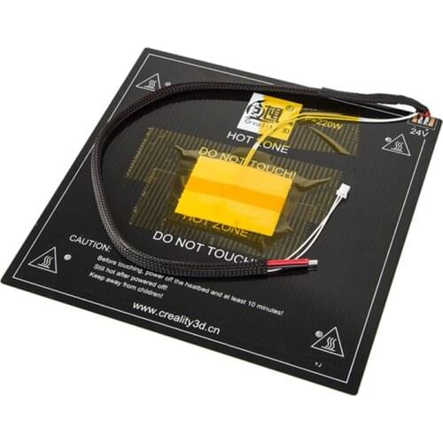 24V ender 3 CR-20 235*235*3MM heatbed Aluminum cable line for Creality Ender-3/ Ender-3 Pro CR20 MK3 3D printer hotbed parts