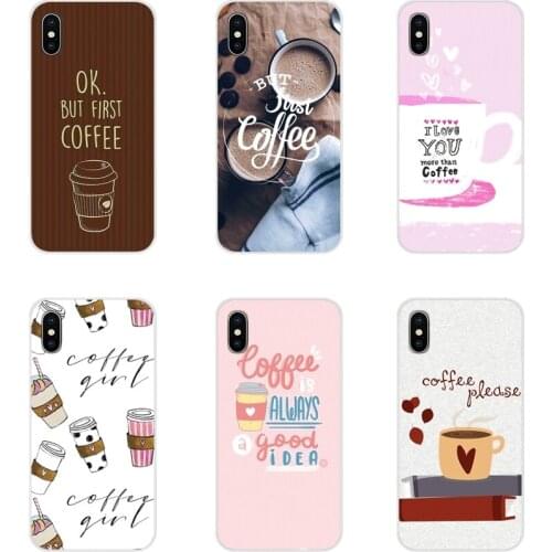 For HTC One U11 U12 X9 M7 M8 A9 M9 M10 E9 Plus Desire 630 530 626 628 816 820 830 coffee time Pink Accessories Phone Case Covers
